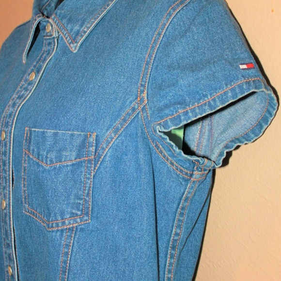 Tommy Hilfiger Denim Shirtdress - Picture 3 of 4